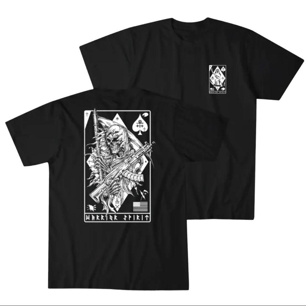 Howitzer Style Men's T-Shirt DEATH DEALER Military Grunt MFG Black S-4XL
